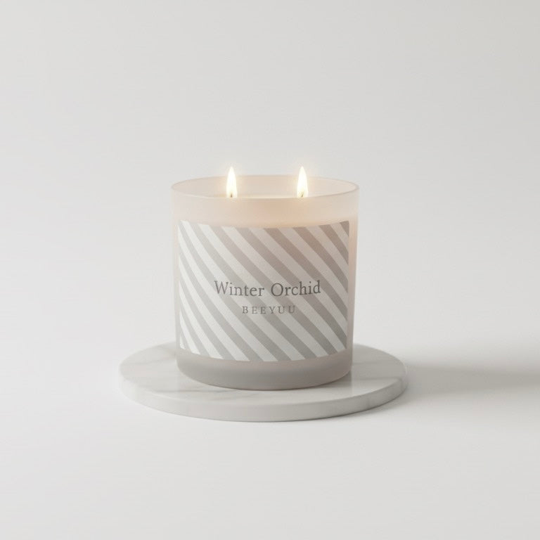 Winter Orchid vela 10 oz