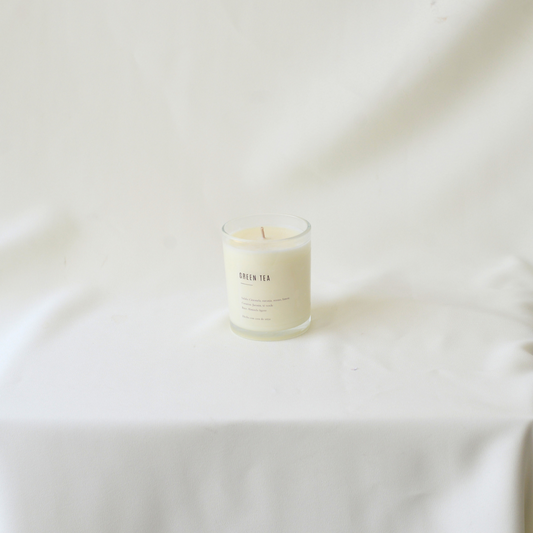 Green Tea Vela Tarro 7 oz